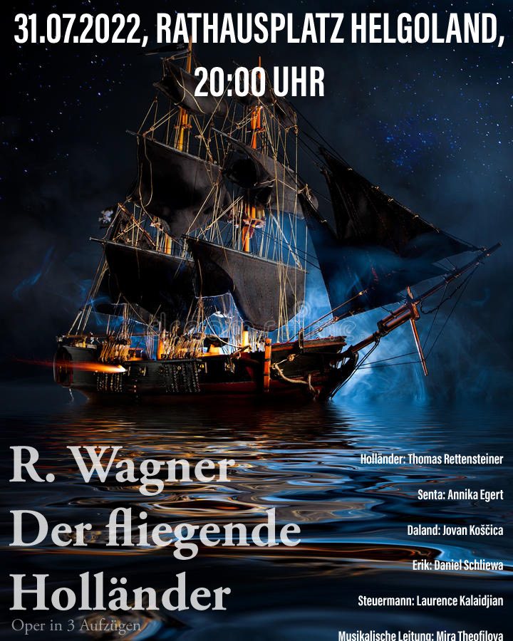 Klassik-Kulturwochenende: “Der fliegende Holländer” von Richard Wagner LIVE