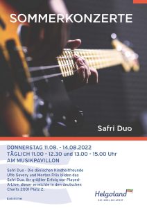 Sommerkonzert: Safri Duo